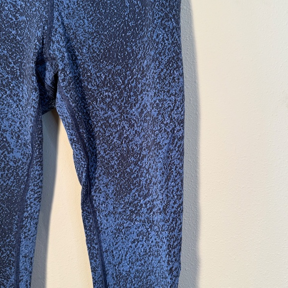Lululemon Wunder Under Crop High-Rise Tight Size 4,Blue Mineral Deposit Luxtreme - Picture 14 of 16